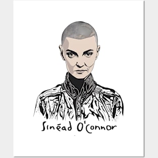 sinead o connor vector Posters and Art